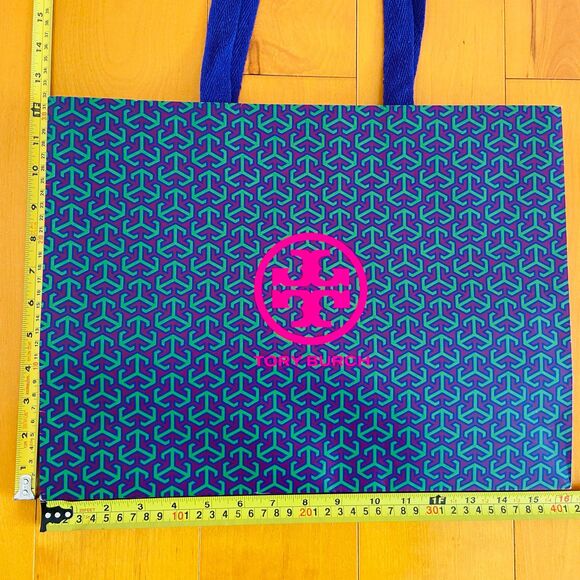 Tory Burch Paper Shopping Bag - large (16" x 12" x 6") - Picture 1 of 4